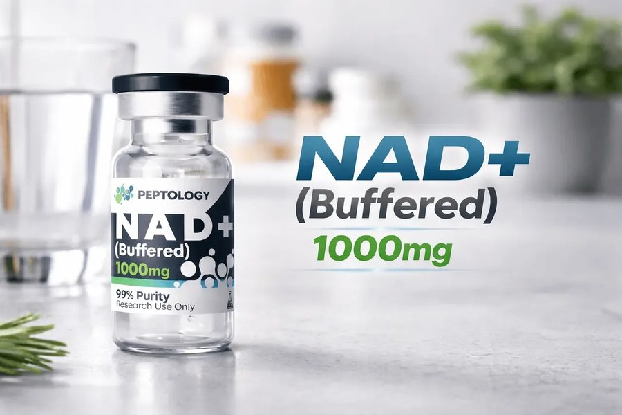 NAD+ (Buffered) 1000 mg – šūnu enerģija, DNS atjaunošana un mitohondriju atbalsts
